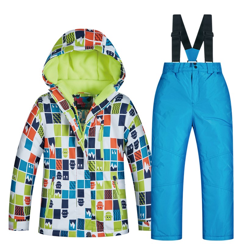 Children green + children blue pants
